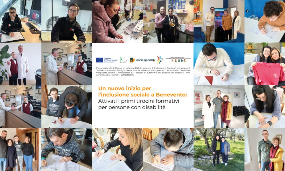 Benevento, attivati i primi tirocini formativi per persone con disabilità – NTR24.TV