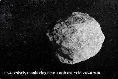 Asteroide YR4 può colpire la Terra? Rischi per 2032, allerta Esa