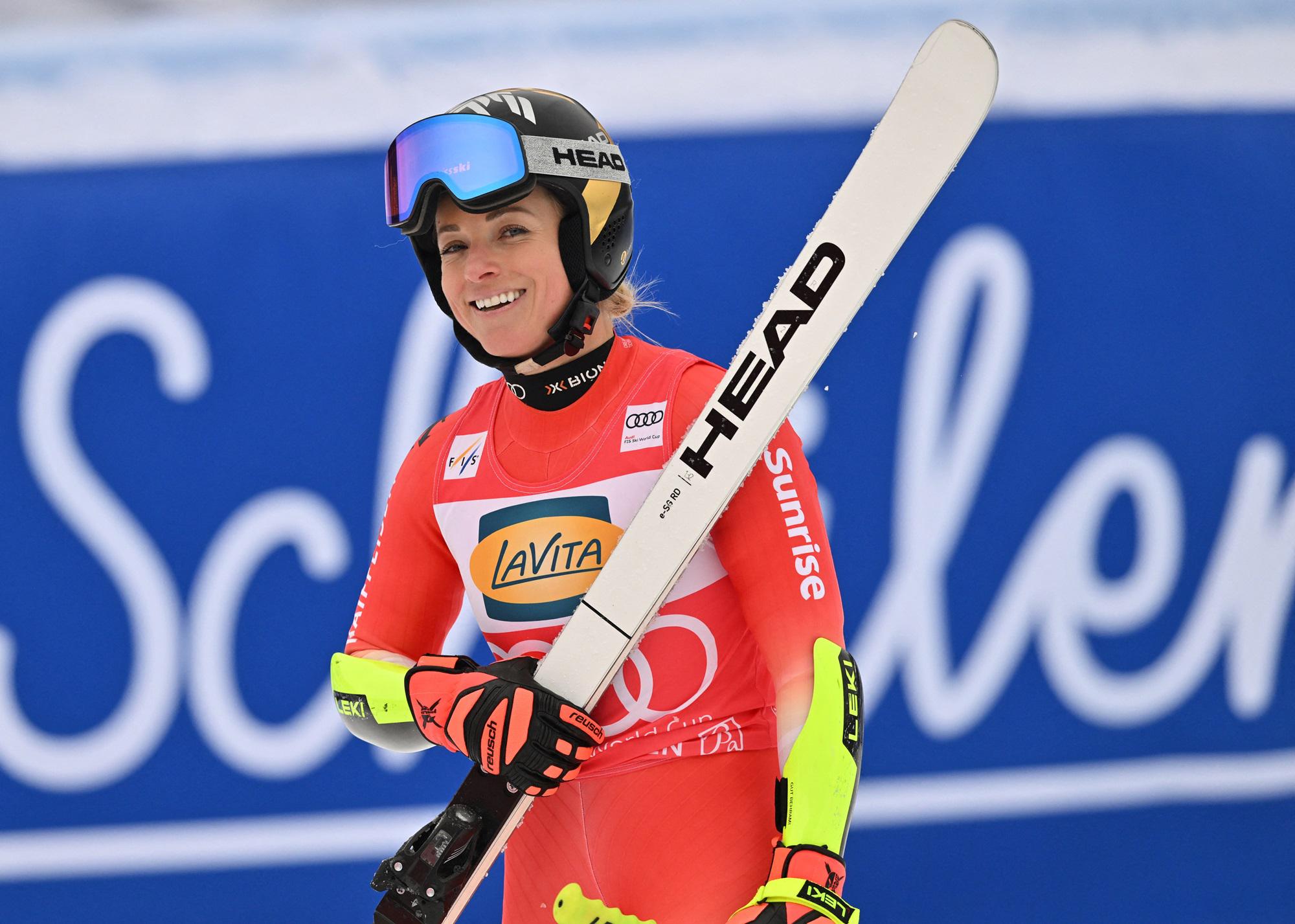 Gut-Berhami vince SuperG di Garmisch davanti a Lie, terza Brignone e quarta Goggia