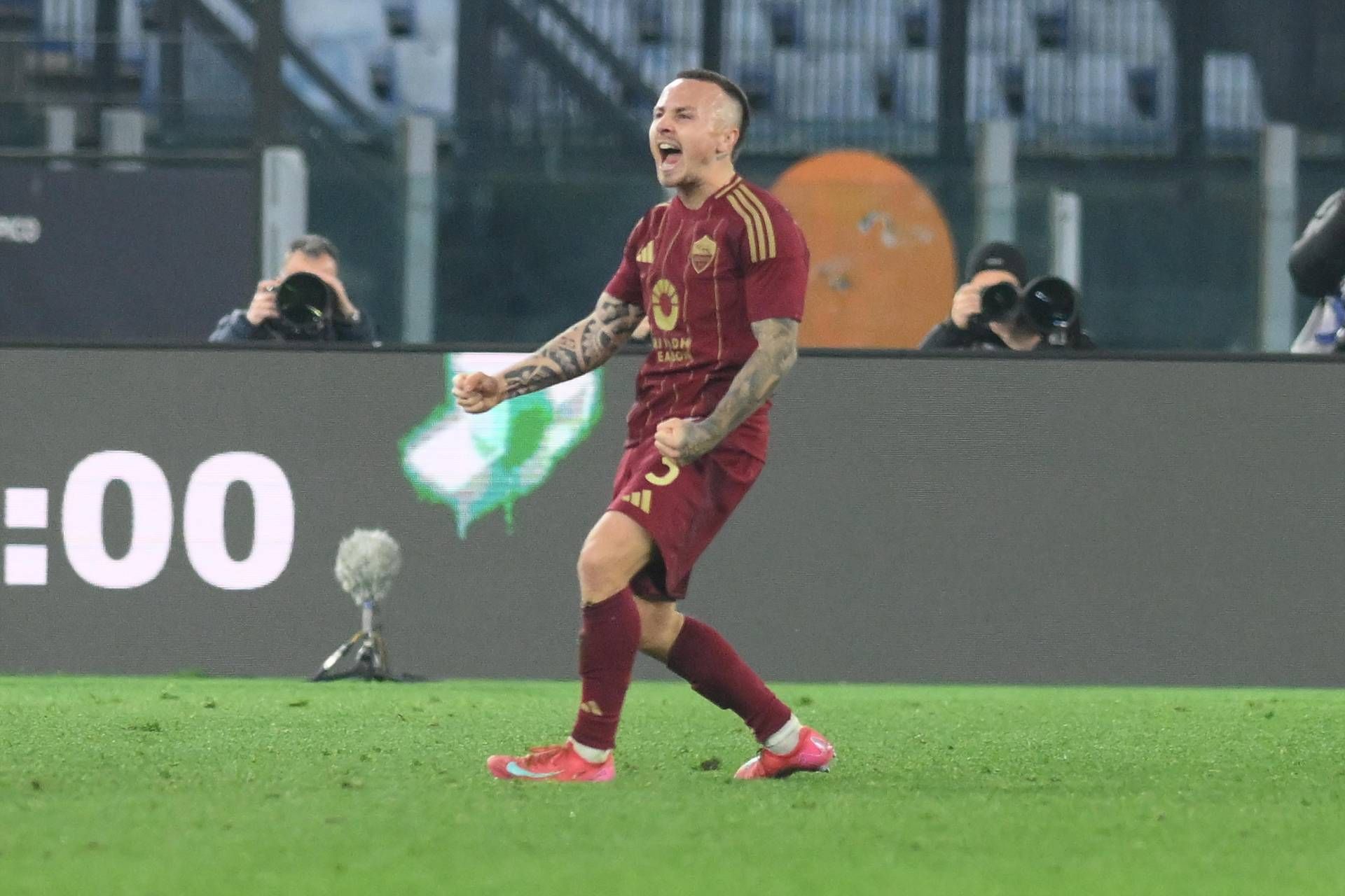 Roma-Napoli 1-1, Angelino al fotofinish gela Conte