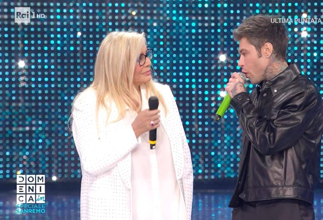 Domenica In, Fedez e la confessione su Sanremo 2025 e la nuova vita