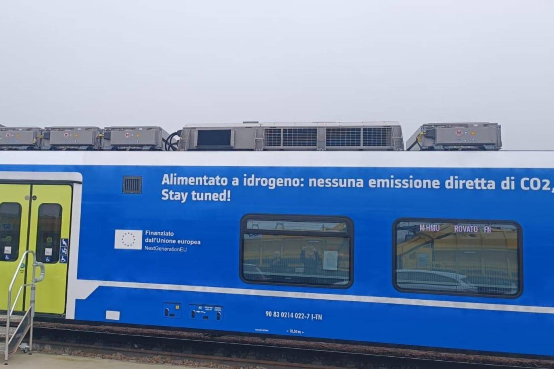 H2iseO, in corso nel sito di Rovato test di rifornimento per treno a idrogeno