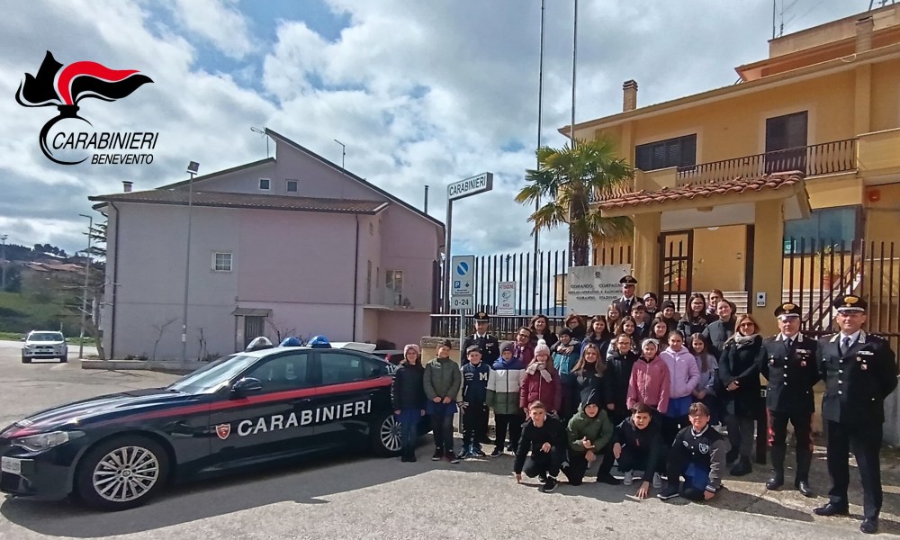 San Bartolomeo in Galdo, la scuola in visita ai carabinieri. Incontri anche a San Giorgio la Molara e San Marco dei Cavoti – NTR24.TV