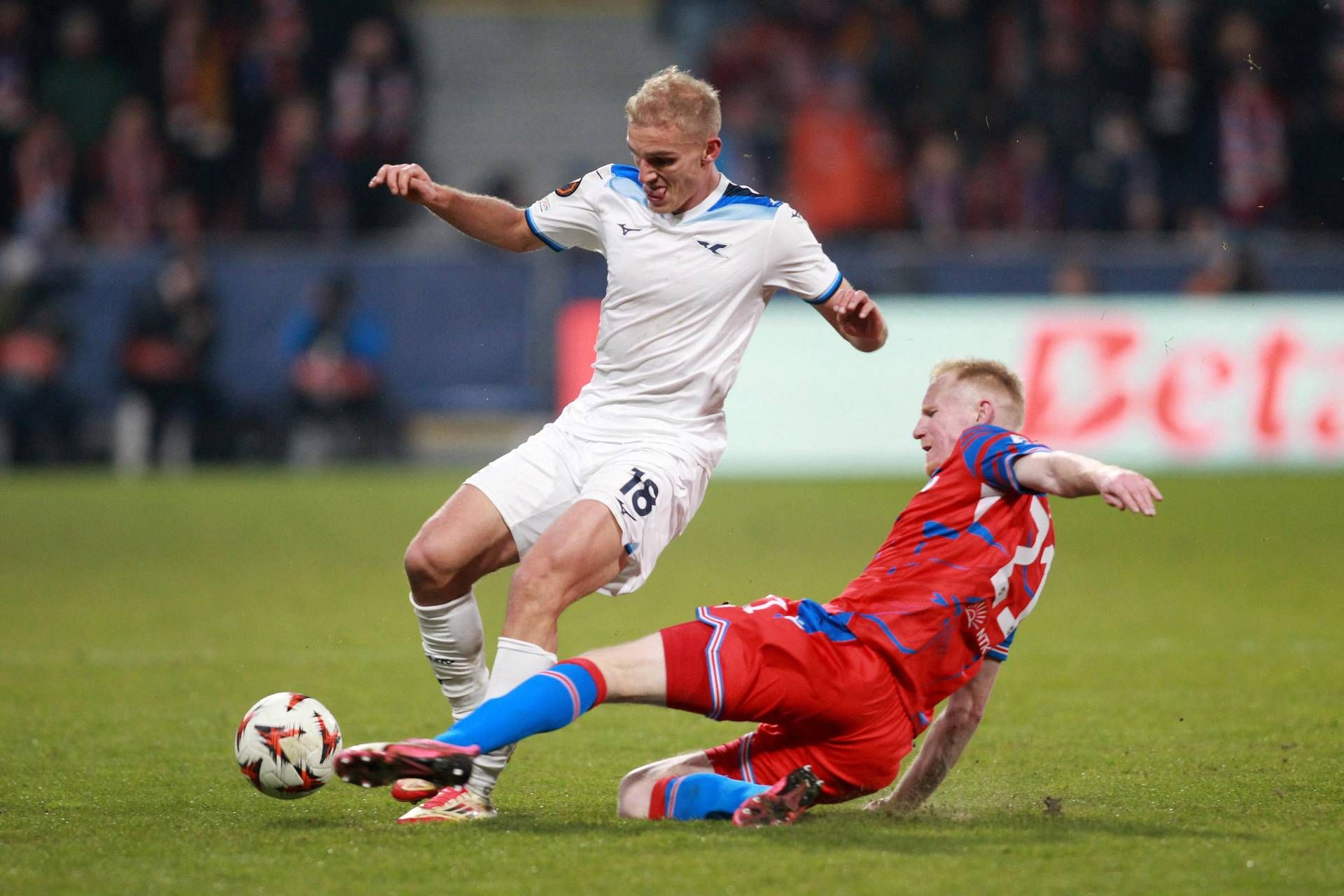 Viktoria Plzen-Lazio 1-2: la partita