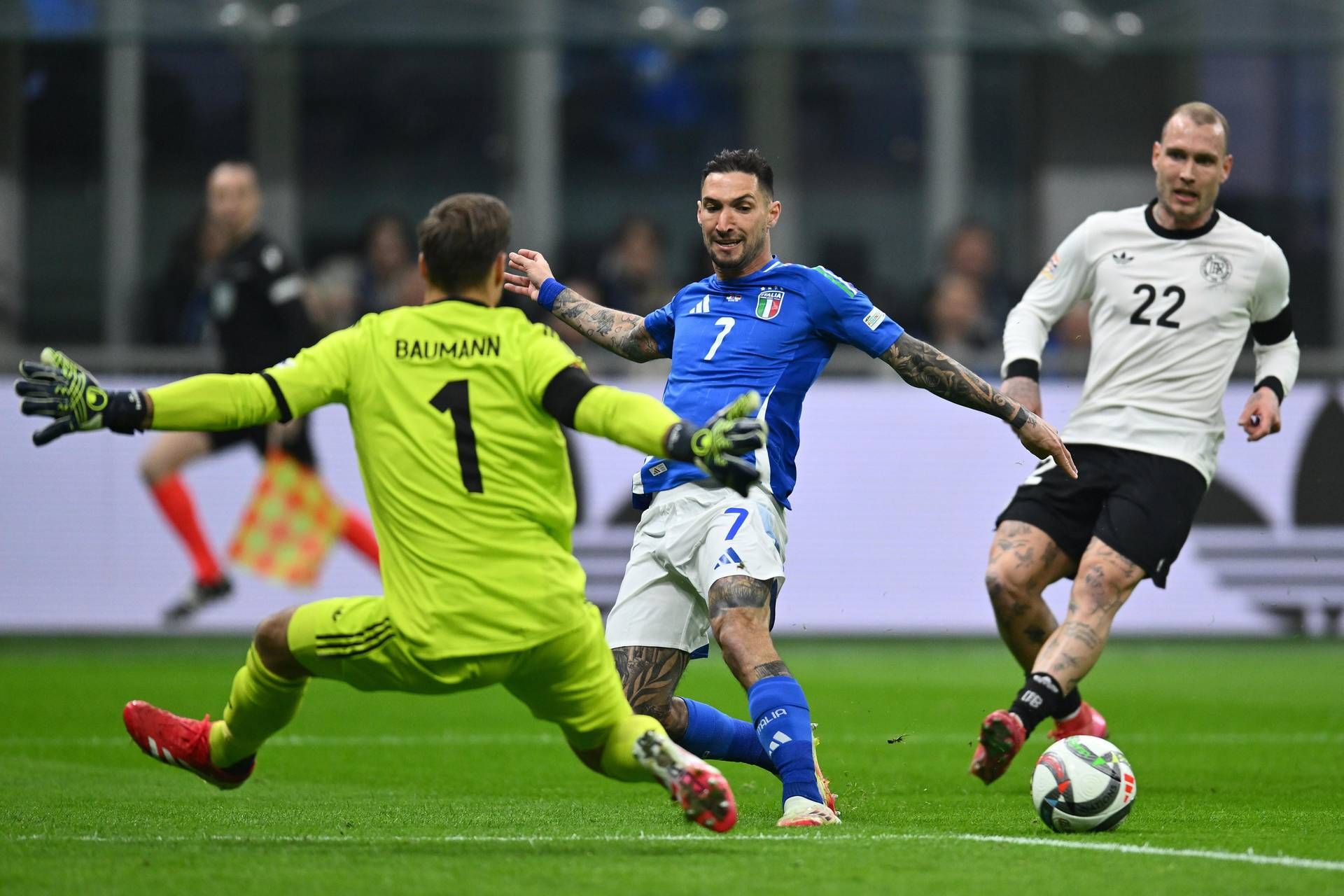 gol di Tonali, Kleindienst e Goretzka