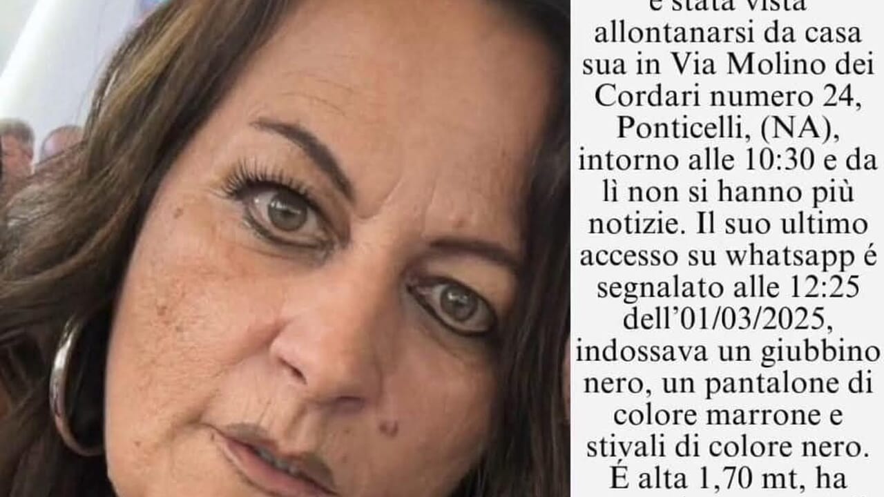 Preoccupazione a Napoli: è scomparsa la signora Luisa, ore di ansia in città